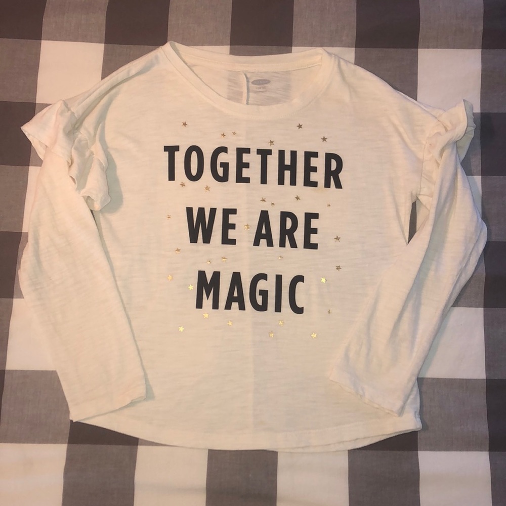 Old Navy Girls long sleeve tee.
